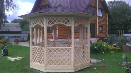 Овальная беседка ЛИРА, фото 7