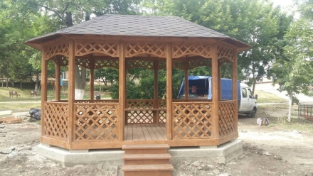 Овальная беседка ЛИРА, фото 5