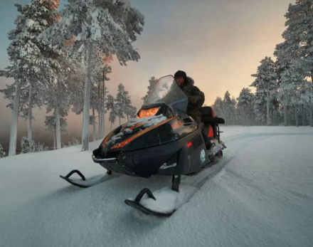 Снегоход РУССКАЯ МЕХАНИКА Тайга Patrul 550 SWT, фото 10