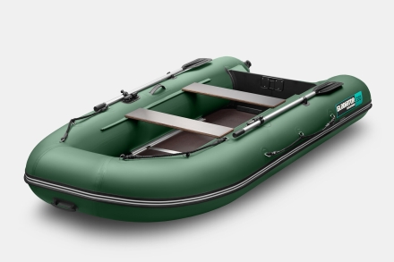 GLADIATOR B 330 LIGHT B Зеленый моторная лодка ПВХ Пайол 9 мм, фото 1