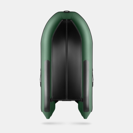 GLADIATOR B 330 LIGHT B Зеленый моторная лодка ПВХ Пайол 9 мм, фото 3