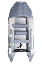 Gladiator D 470 AL PROFESSIONAL D Светло-темносерый моторная лодка ПВХ Алюминиевый пайол, фото 2 Gladiator D 470 AL PROFESSIONAL D Светло-темносерый моторная лодка ПВХ Алюминиевый пайол, фото 2