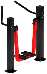 Шаговый (красный) - Уличный тренажер - СТ 005-11.И1, фото 4 Шаговый (красный) - Уличный тренажер - СТ 005-11.И1, фото 4