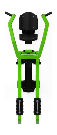 Тяга верхняя с переменной нагрузкой (зеленый) - Уличный тренажер - СТ 036-12, фото 5