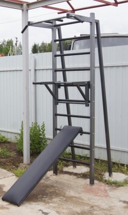 Шведская стенка для улицы EffectSport ПРОФ(У)-ТФ-Б35-ДУ, фото 1