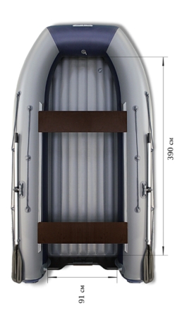 Лодка ПВХ Флагман DK 450 Jet НДНД надувная под мотор, фото 1