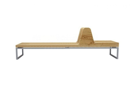 Скамейка со спинкой TORUDA 019, фото 3