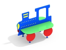 МФ 1.201 Лавочка со спинкой Паровозик