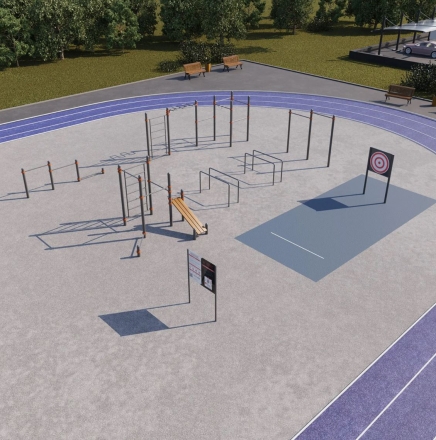 Спортивная площадка СП-1, фото 3