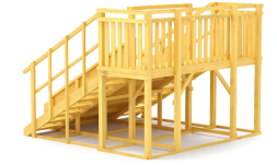 Зимняя горка Савушка Зима Wood 4, фото 3