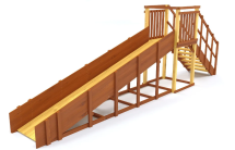 Зимняя горка Савушка Зима 2 (скат 5м) Зимняя горка Савушка Зима 2 (скат 5м)