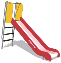 Горка Romana 110.23.00 H=1250 для детских площадок Горка Romana 110.23.00 H=1250 для детских площадок
