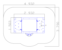 Песочница с крышкой 05031.21 для детской площадки Песочница с крышкой 05031.21 для детской площадки