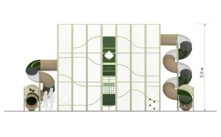 FUN-terra Детский игровой комплекс ДВК-04, фото 4