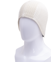 Шапочка для плавания Babble Cap 3115-10, резина, белый Шапочка для плавания Babble Cap 3115-10, резина, белый