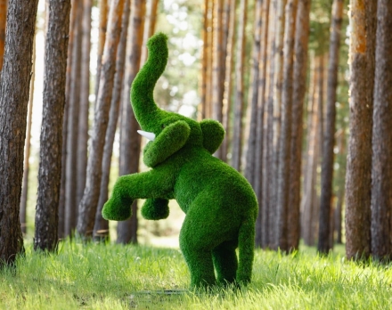 Топиари Слоник на дыбах газон Eco, фото 2