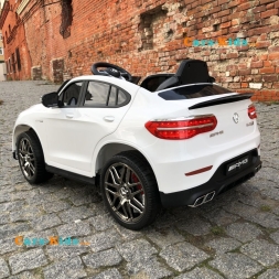 Электромобиль Mercedes Benz GLC63 AMG QLS-5688 белый, фото 3