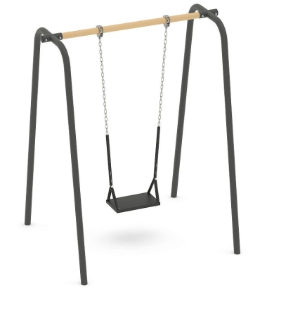 Качели одинарные Romana 108.54.00 для детской площадки, фото 1