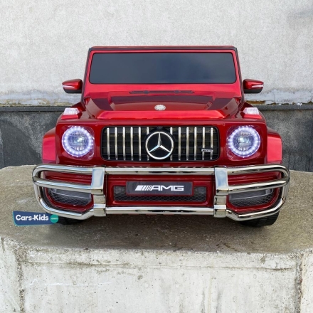 Электромобиль Mercedes-Benz G63 AMG S307 красный, фото 5