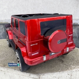 Электромобиль Mercedes-Benz G63 AMG S307 красный, фото 4