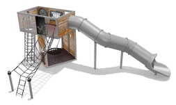 Игровой комплекс Эко Кубус VST 4504/1 для детской площадки, фото 1 Игровой комплекс Эко Кубус VST 4504/1 для детской площадки, фото 1