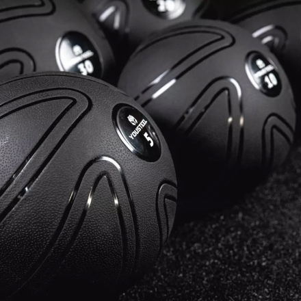 Медицинский мяч YOUSTEEL Slamball EVO вес 20 кг, фото 6