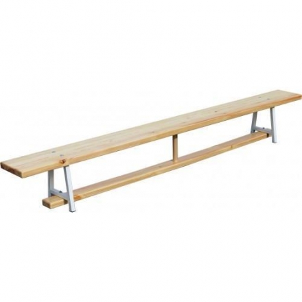 Скамья гимнастическая ZSO 2,0 м на металлических ножках, фото 1