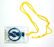 Компас DC 40-2A жидкостный (со складной линейкой и шнуром)