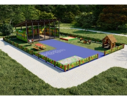 Комплект для детского сада TORUDA Полянка (10х15 м), фото 4