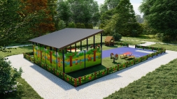 Комплект для детского сада TORUDA Полянка (10х15 м), фото 1