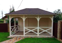 Прямоугольная беседка Дамаск Прямоугольная беседка Дамаск