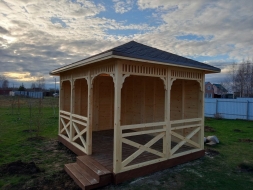 Прямоугольная беседка Дамаск, фото 2