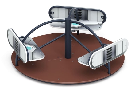 Карусель Солнышко (Техно) - ИО 30.01.03-11.И1, фото 3