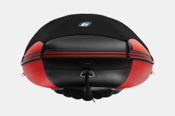 GLADIATOR E 380 PRO AIR Красно-черный моторная лодка ПВХ НДНД, фото 7