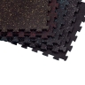 Изображение товара Напольное покрытие интерлок - черное с серым вкраплением (Упаковка из 4 шт.) RFPM4G