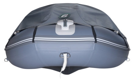 Gladiator D 470 AL PROFESSIONAL D Темно-серый моторная лодка ПВХ Алюминиевый пайол, фото 4