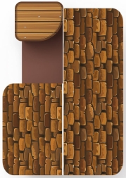 Домик с часами (Коричневый) - МФ 10.01.09-02, фото 5 Домик с часами (Коричневый) - МФ 10.01.09-02, фото 5