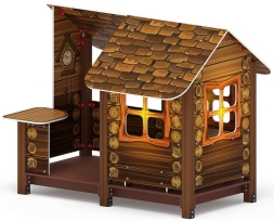 Домик с часами (Коричневый) - МФ 10.01.09-02, фото 4 Домик с часами (Коричневый) - МФ 10.01.09-02, фото 4