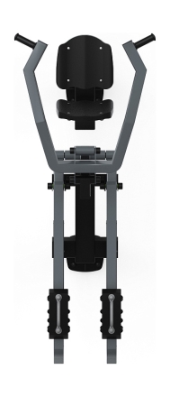 Тяга верхняя с переменной нагрузкой (серый) - Уличный тренажер - СТ 036-13, фото 5