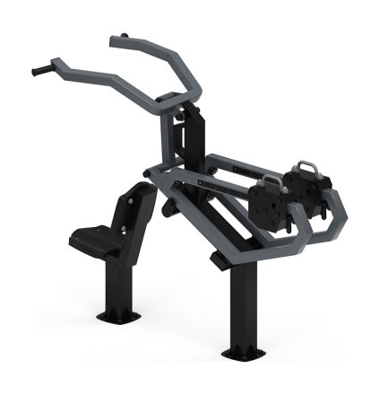 Тяга верхняя с переменной нагрузкой (серый) - Уличный тренажер - СТ 036-13, фото 2