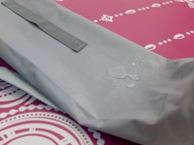 Коврик для йоги 2.5 мм пурпурный в сумке с ремешком