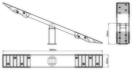 Оборудование для собачьей площадки тип 1, фото 5