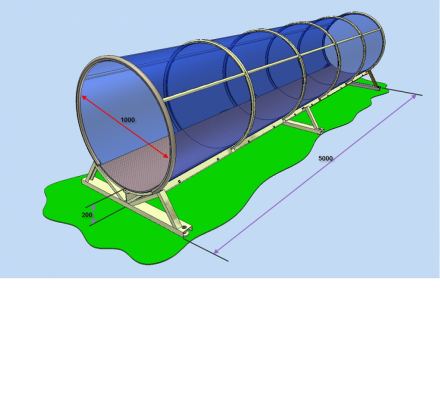 Тоннель спортивный для соревнований, фото 1