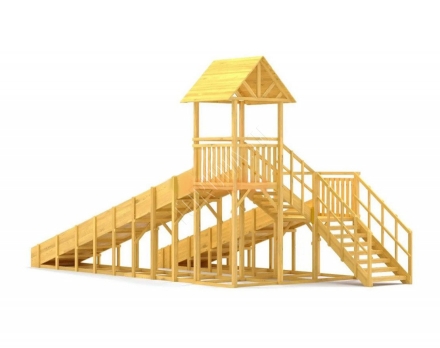 Зимняя горка TORUDA Север wood-7/2 (скат 7,7 м и 5 м), фото 1