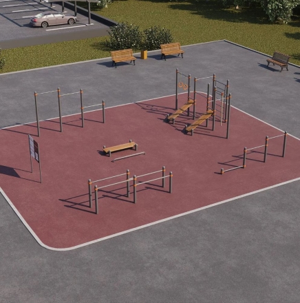 Спортивная площадка СП-2, фото 1