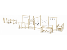 ДП 3.19 Комплекс испытание на ловкость на бревнах