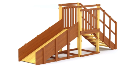 Зимняя горка Савушка Зима 1, фото 1