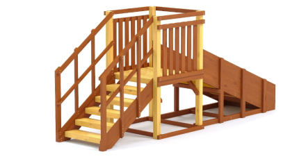 Зимняя горка Савушка Зима 1, фото 3