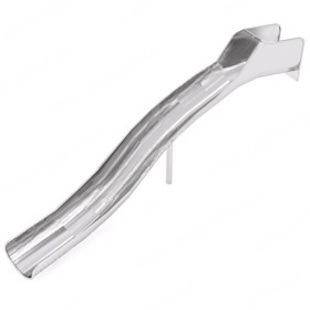 Горка металлическая с левым поворотом высотой 2125 мм и общей длиной 4450, фото 1