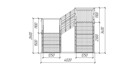 Зимняя горка Савушка Зима 7, фото 8